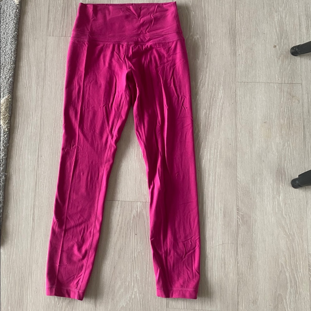Aline pink lululemon leggings